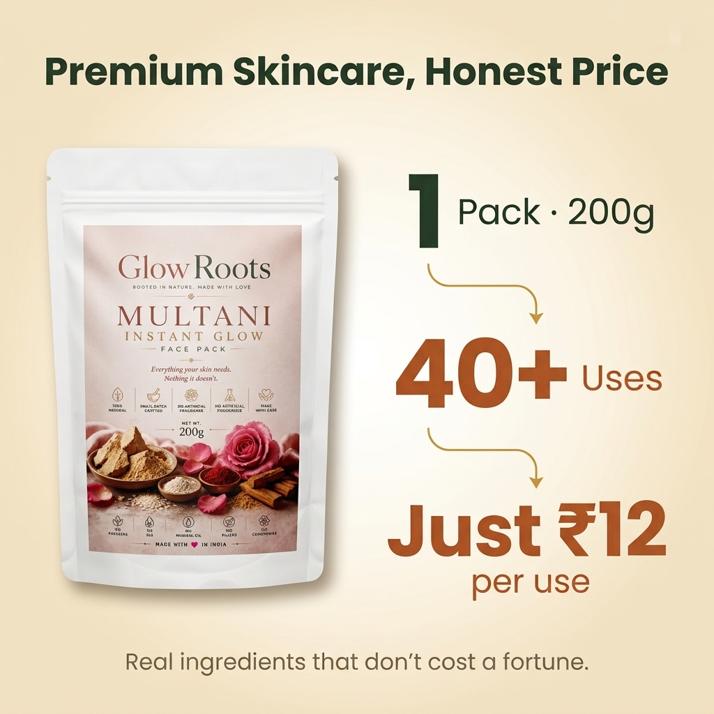 Multani Instant Glow Face Pack