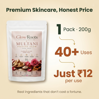 Multani Instant Glow Face Pack
