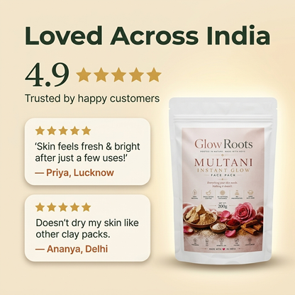 Multani Instant Glow Face Pack