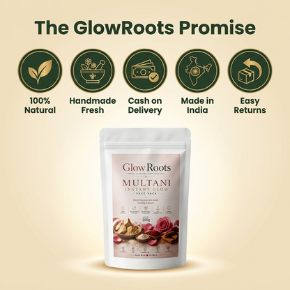 Multani Instant Glow Face Pack