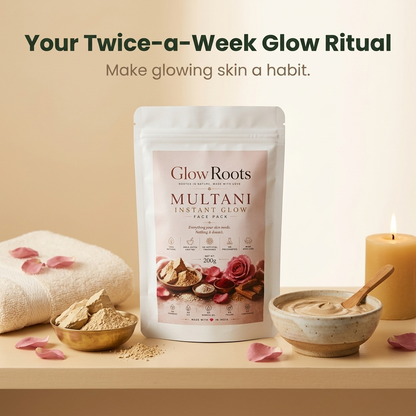 Multani Instant Glow Face Pack