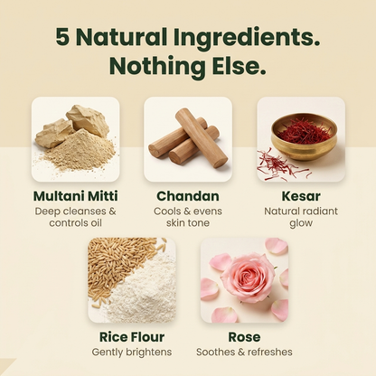 Multani Instant Glow Face Pack