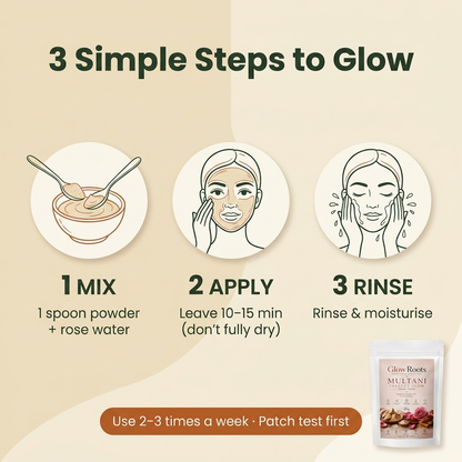 Multani Instant Glow Face Pack